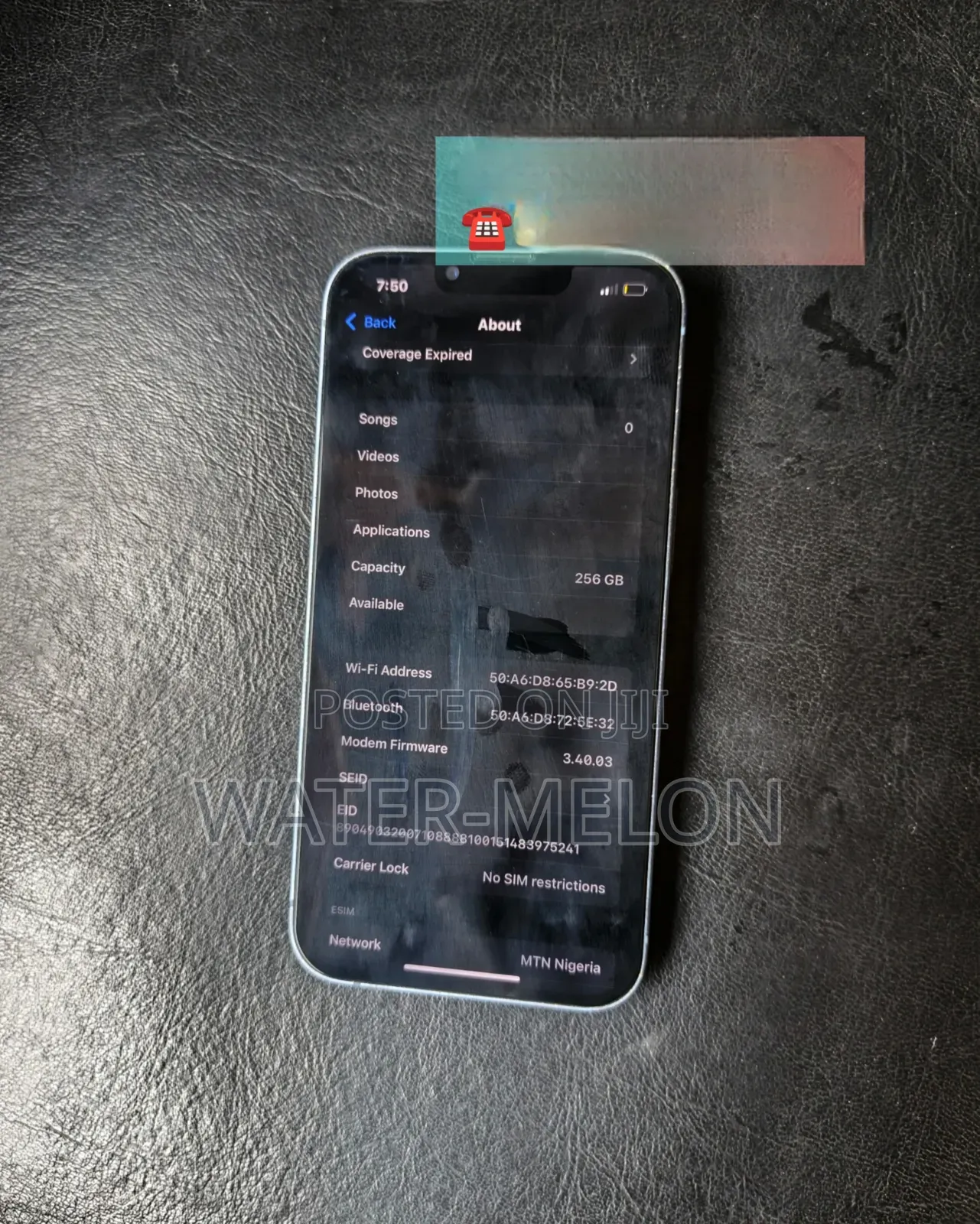 Apple iPhone 14 256 GB Blue
