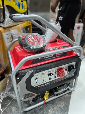 Brand New Maxmech RFS15000ET 12kva Generator With Key, Tires Battery