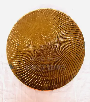 Plastic Charger Plate (F689 Gold)