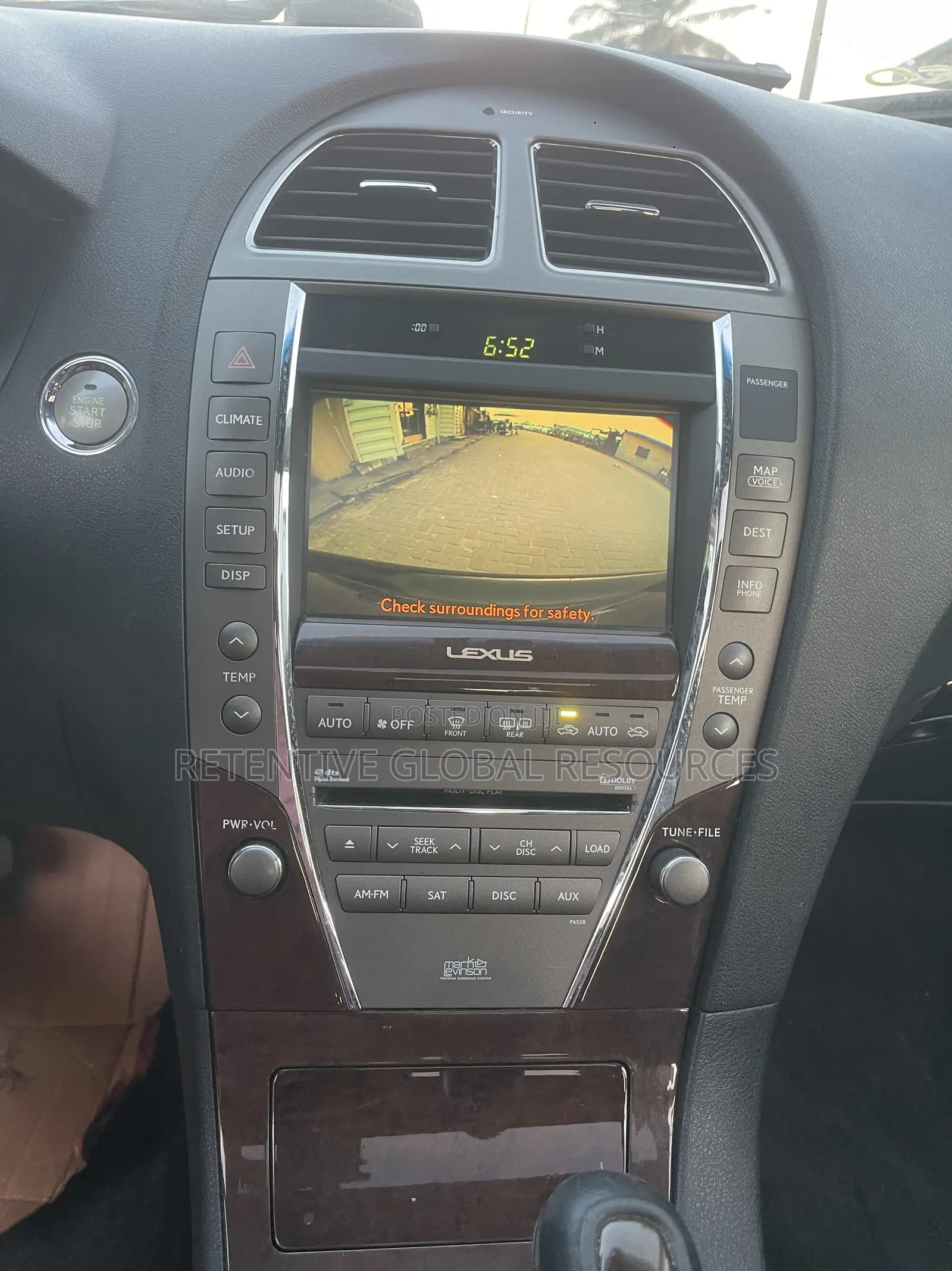 Lexus ES 350 2012 Black