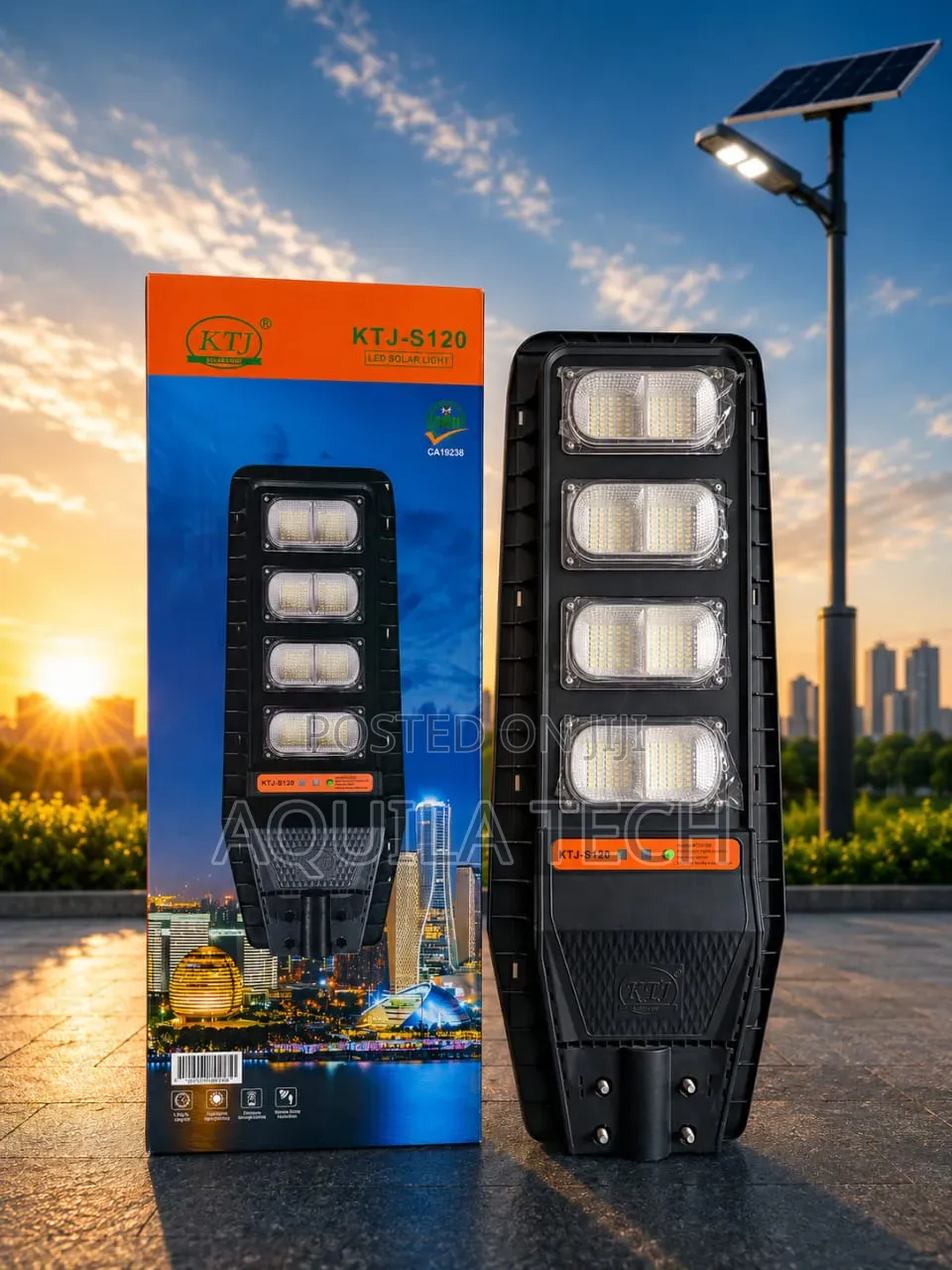 KTJ 400watts Solar Street Light