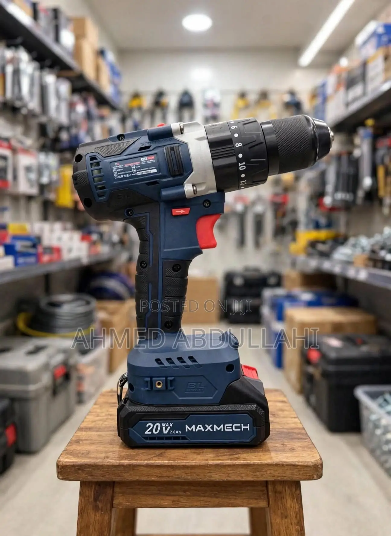 Maxmech 20v Max Lithium Cordless Drill Driver Ued 20-13i