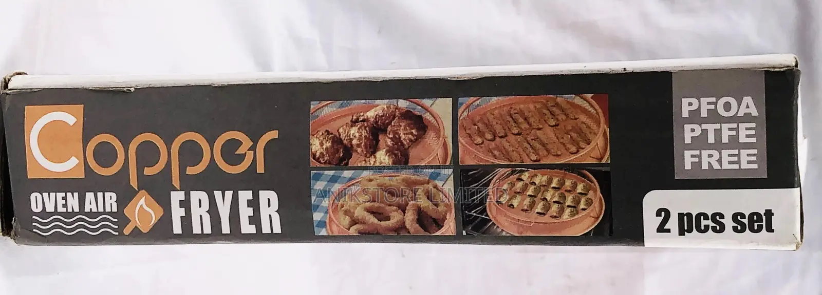 Round Crispy Copper Tray S/S