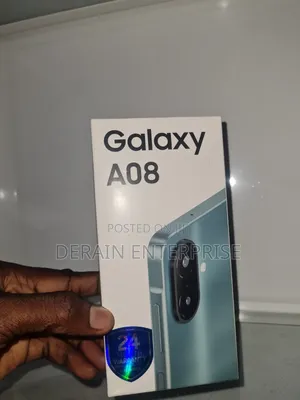 New Samsung Galaxy A08 128 GB Black