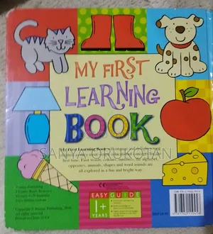 My First Learning Book for Toddlers