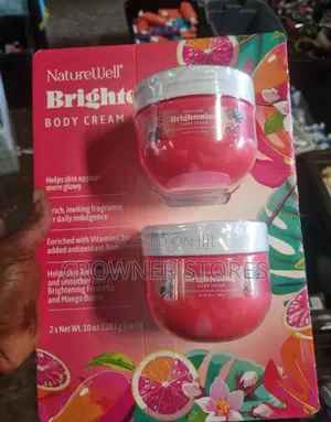 Naturewell Brightening Body Cream 2- In 1 Pack - 2 X 283g