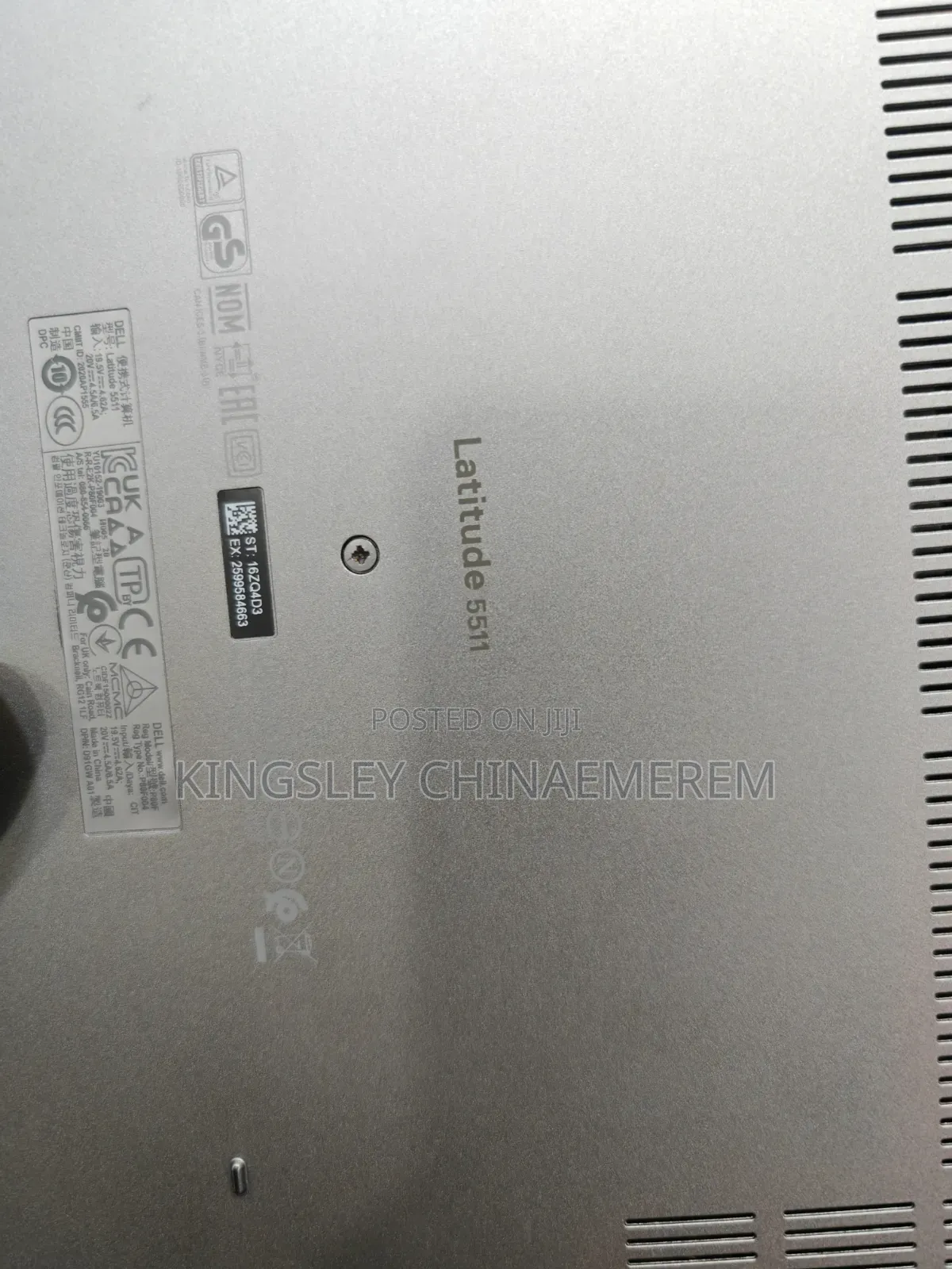 Laptop Dell Latitude 5511 16GB Intel Core i7 SSD 512GB