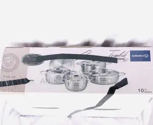9pcs Korkmaz Stainless Pot A2000