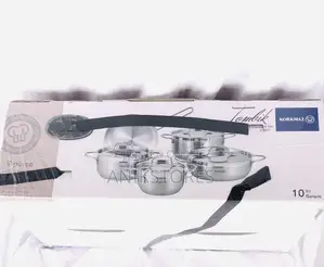 9pcs Korkmaz Stainless Pot A2000