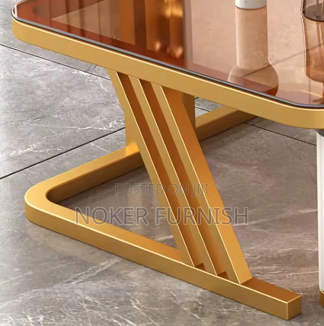 2 in 1 Coffee Table Glass and Mable