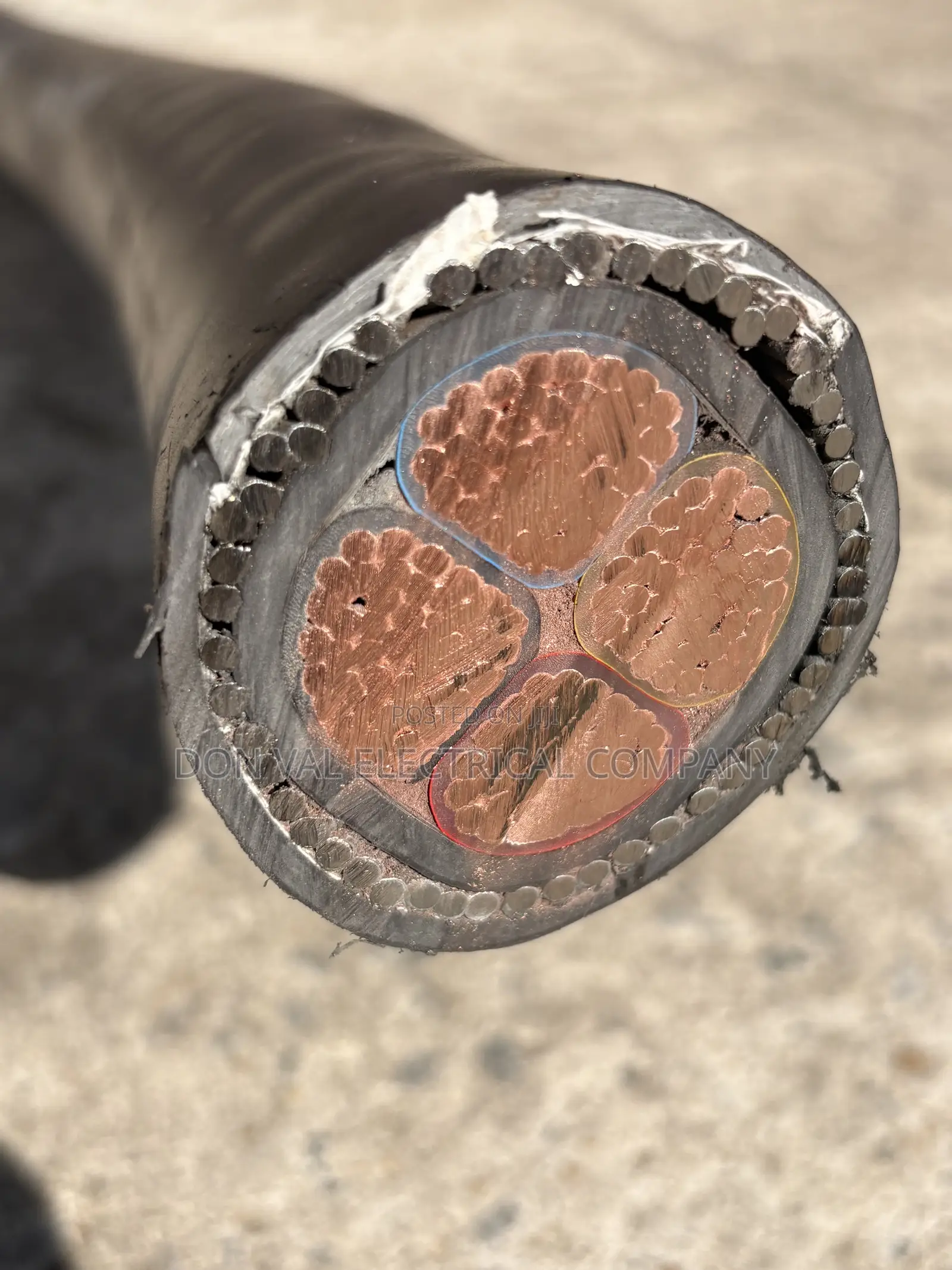 4C X 185mm Armoured Cable