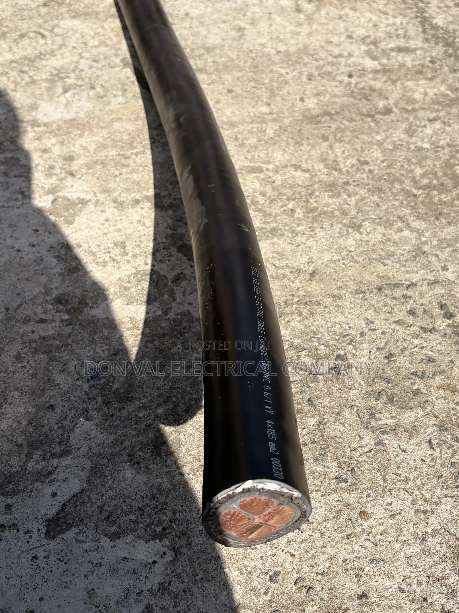 4C X 185mm Armoured Cable