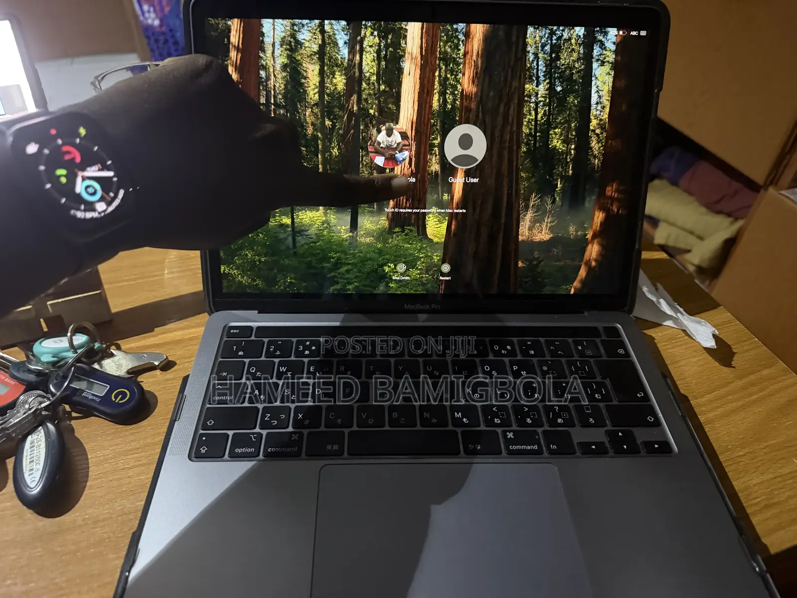 Laptop Apple MacBook Pro 2020 8GB Intel Core i5 SSD 512GB