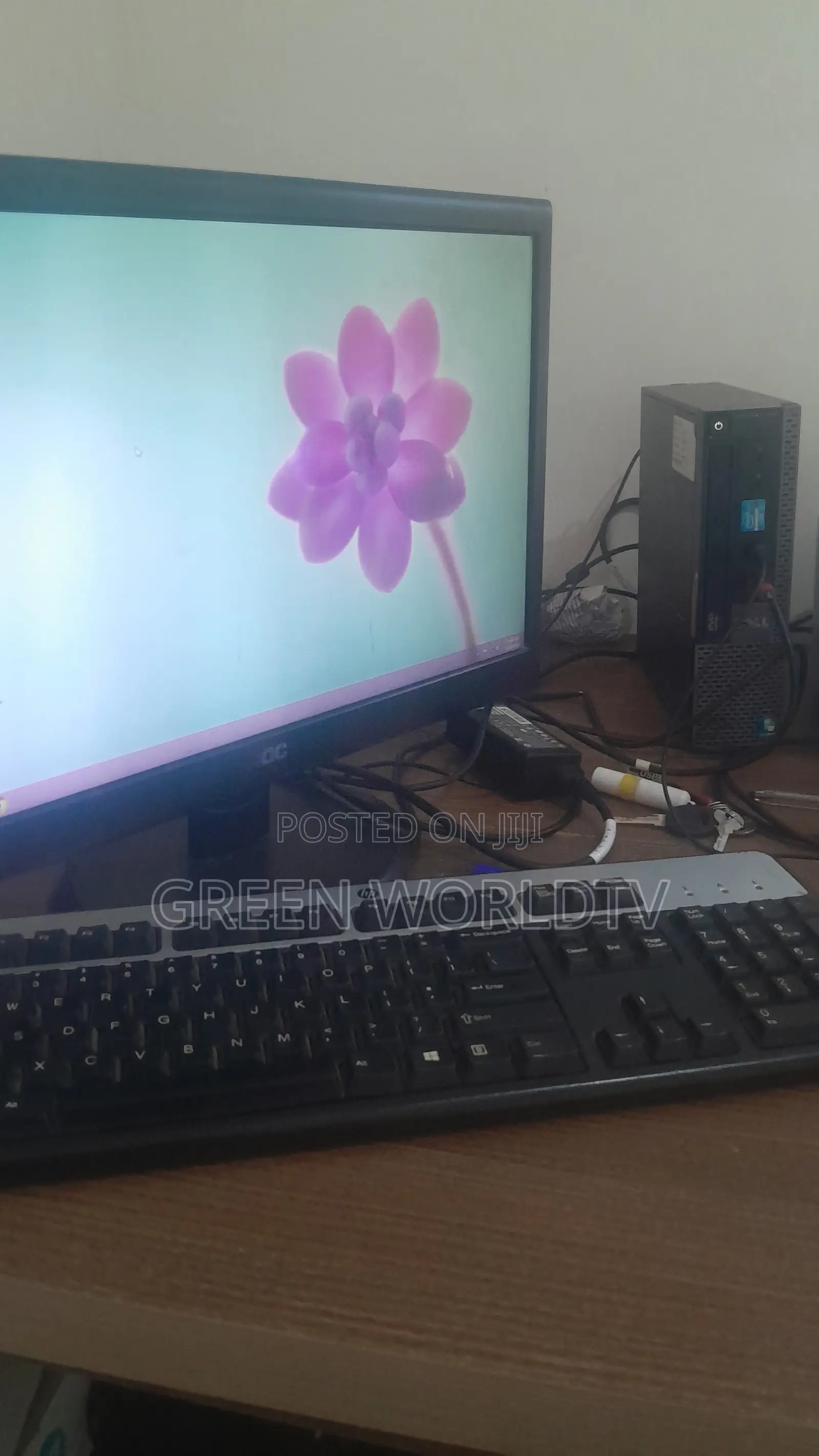 Desktop Computer HP 4GB Intel HDD+SSD 128GB