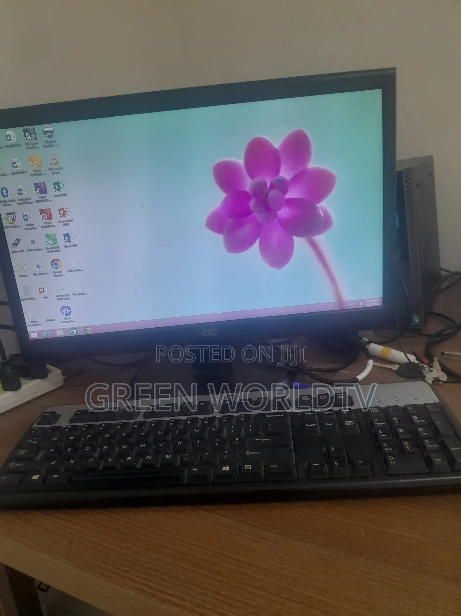 Desktop Computer HP 4GB Intel HDD+SSD 128GB