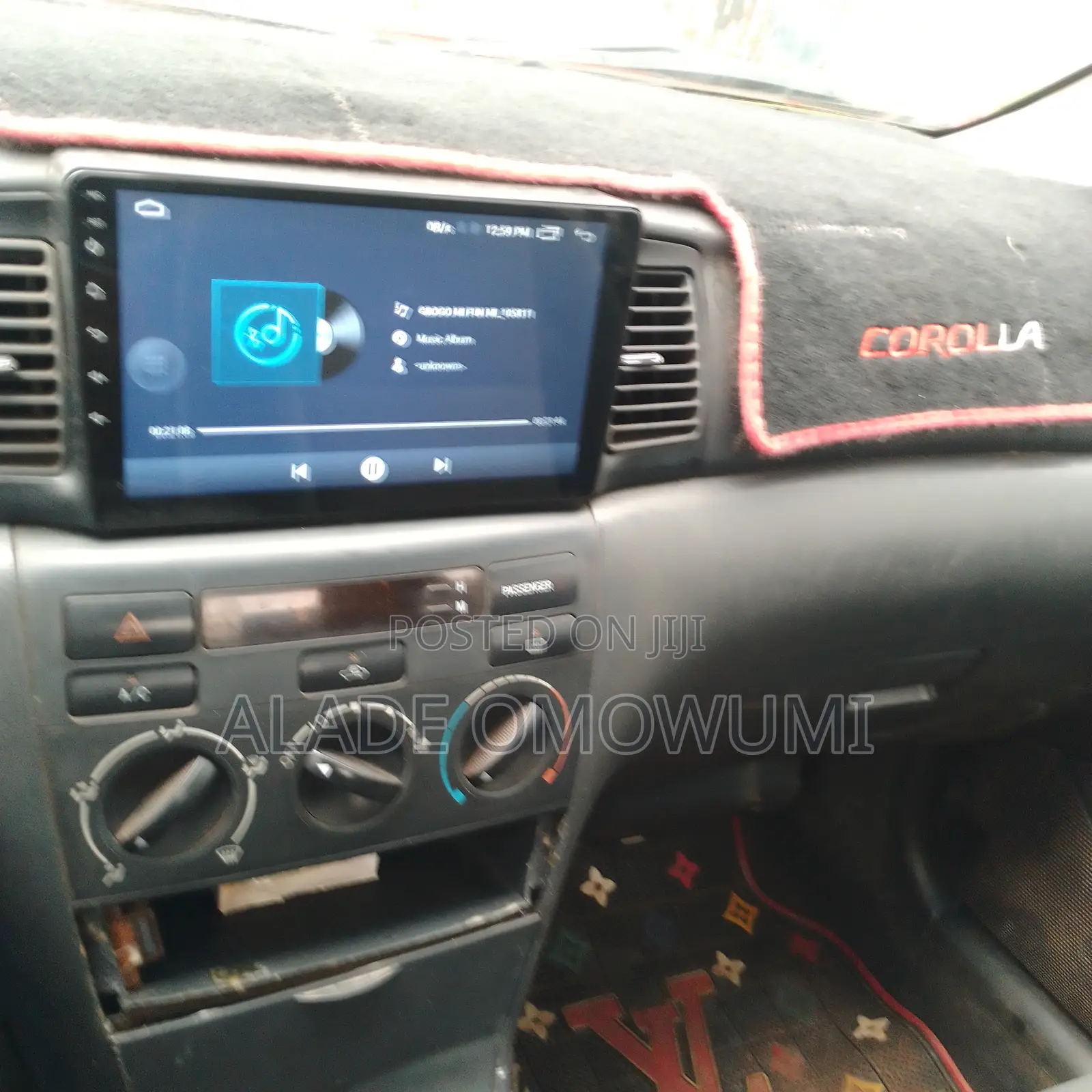 Toyota Corolla 2003 Black