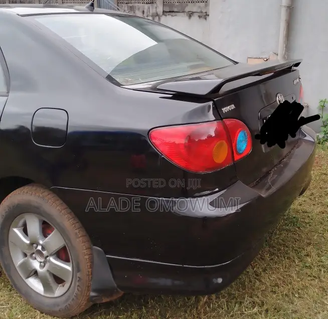 Toyota Corolla 2003 Black