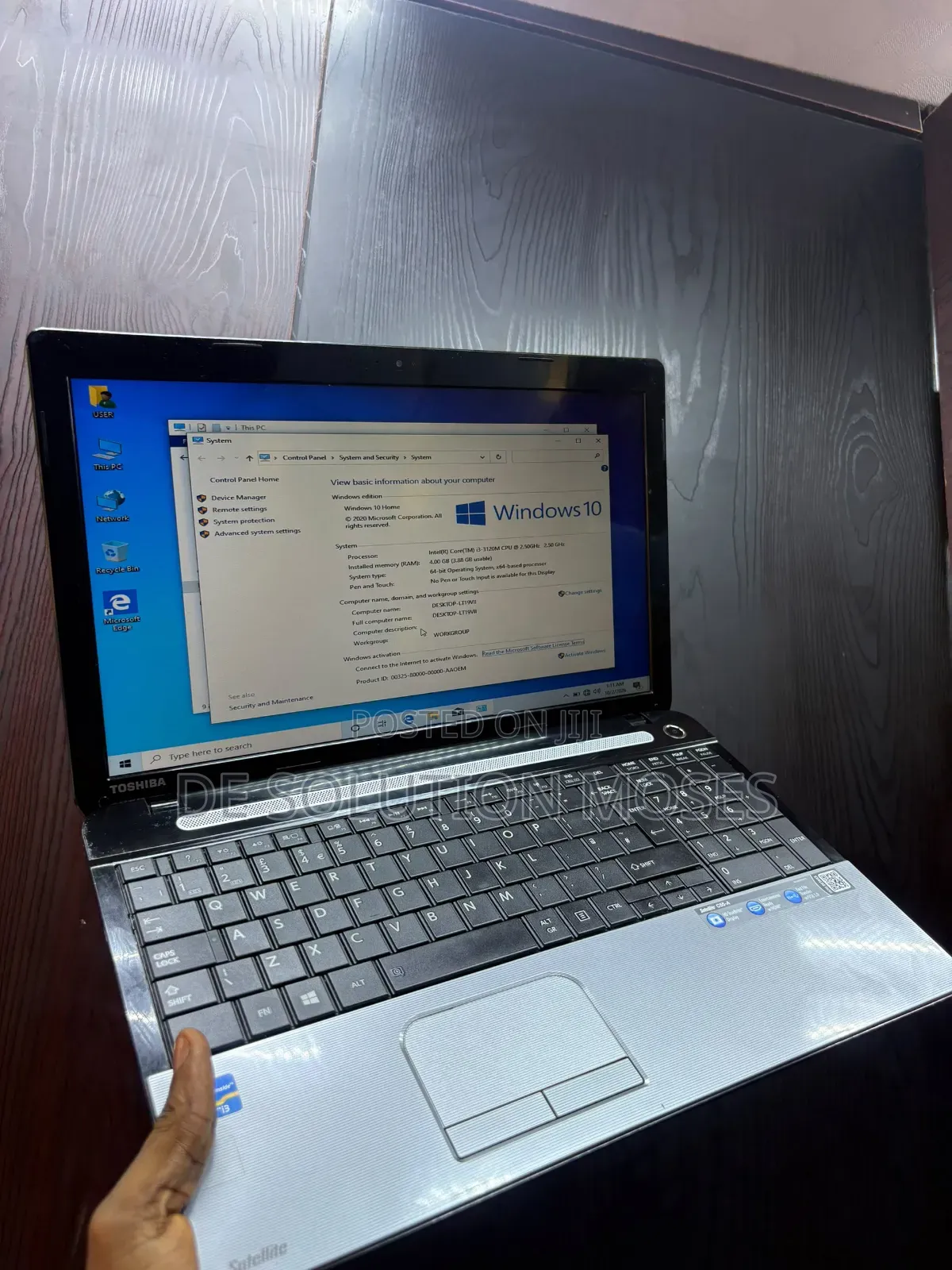 Laptop Toshiba C50 4GB Intel Core i3 HDD 320GB