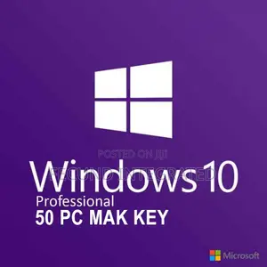Windows 10 Pro – MAK 50 PC Activations License Key