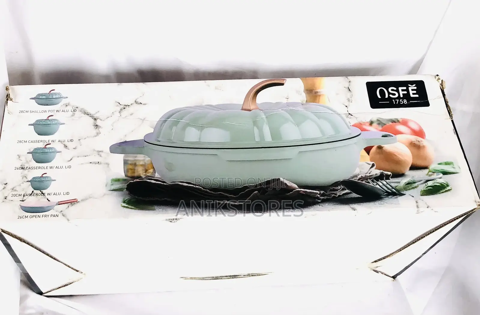 9pcs OSFE Granite Cookware Set