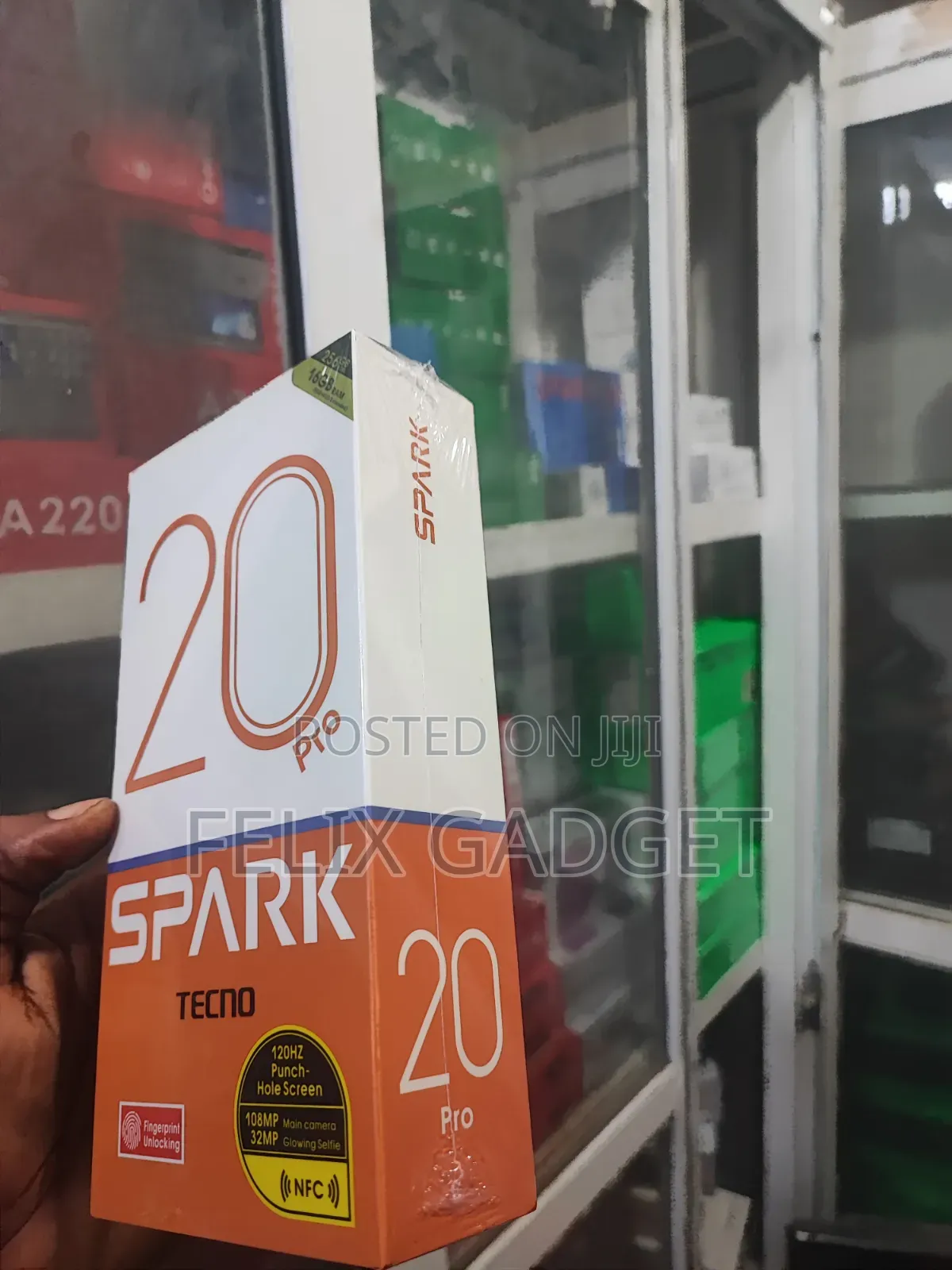 New Tecno Spark 20 Pro 256 GB Black