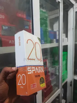 New Tecno Spark 20 Pro 256 GB Black