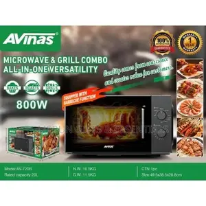 Avinas 20L Microwave & Grill Combo – 800W