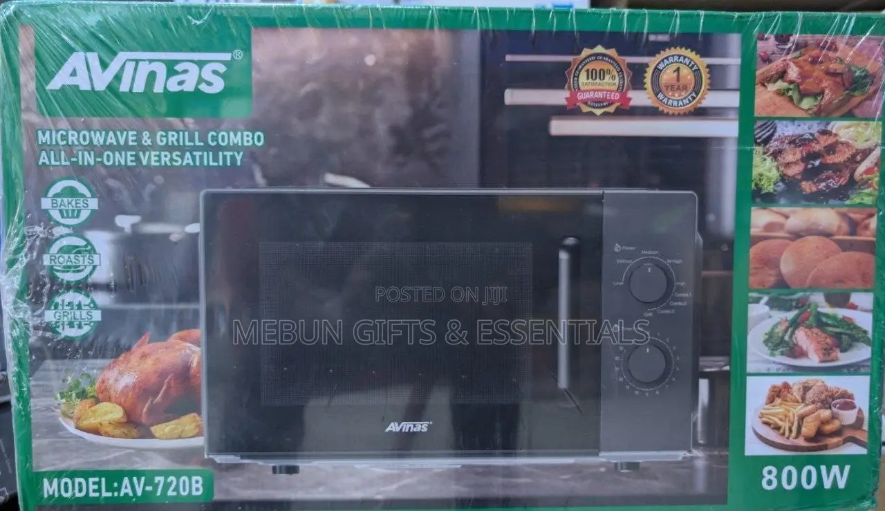 Avinas 20L Microwave & Grill Combo – 800W