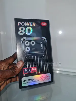 New Itel Power 80 128 GB Black