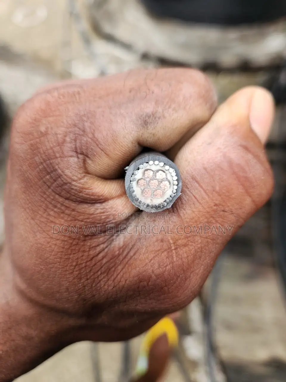 2.5mm X 7core Armored Cable