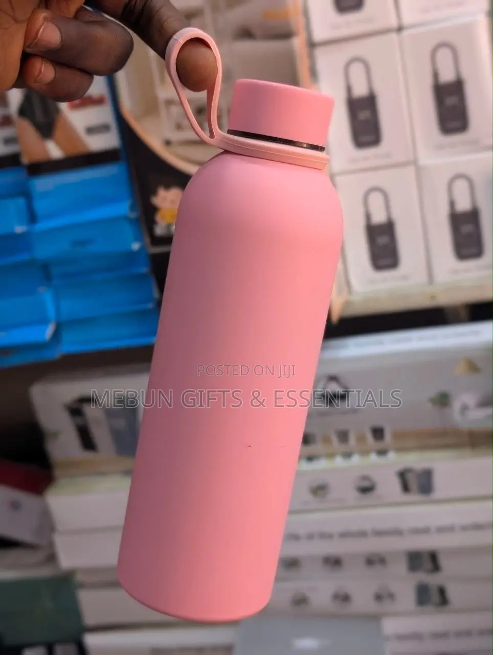Matte Flask With Handle