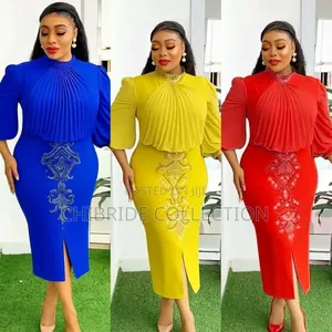 Elegant Ladies' Embroidered Dress