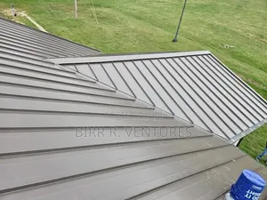 Neat Steel Roof Installation