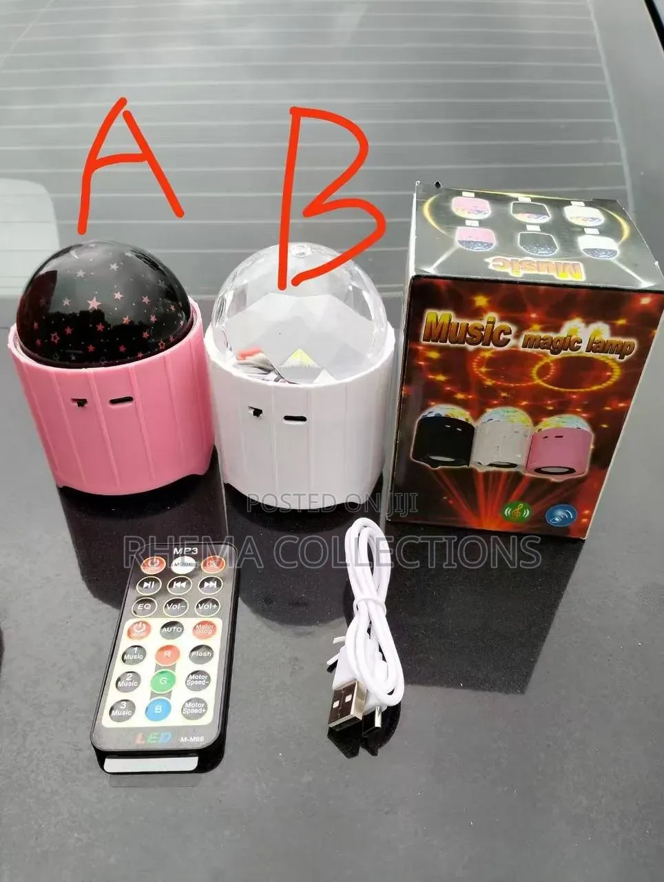 Music Magic Lamp – Bluetooth/Mp3 LED Projector