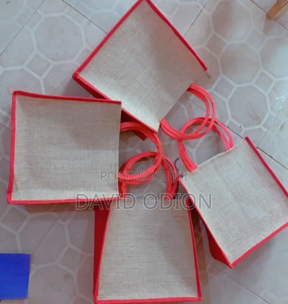 Souvenirs Jute Bags Per Dozen