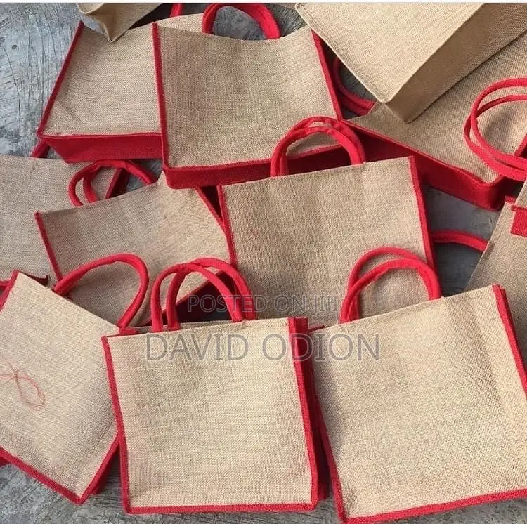 Souvenirs Jute Bags Per Dozen