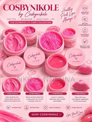 Shinny Pigmented Lipglosses Lipliners Mask Etc