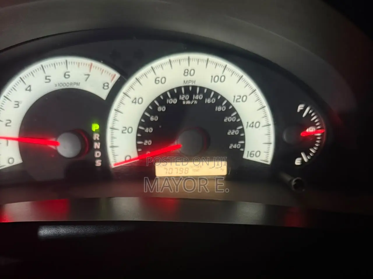 Toyota Camry 2008 Black