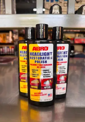 Headlight Restoration Polish