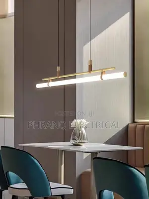 Modern LED Long Tube Chandelier
