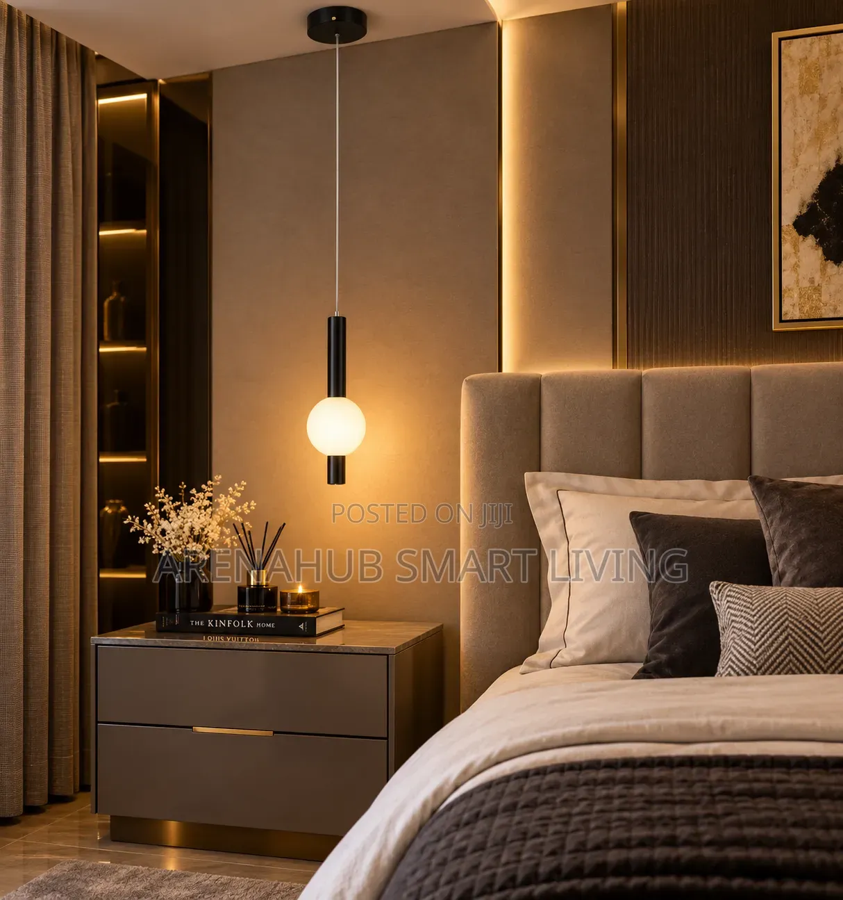 Simple and Modern Nordic Luxury Long Hanging Line