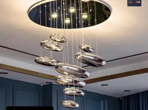 600mm New Modern Pebbles Ceiling Multi Head Chandelier