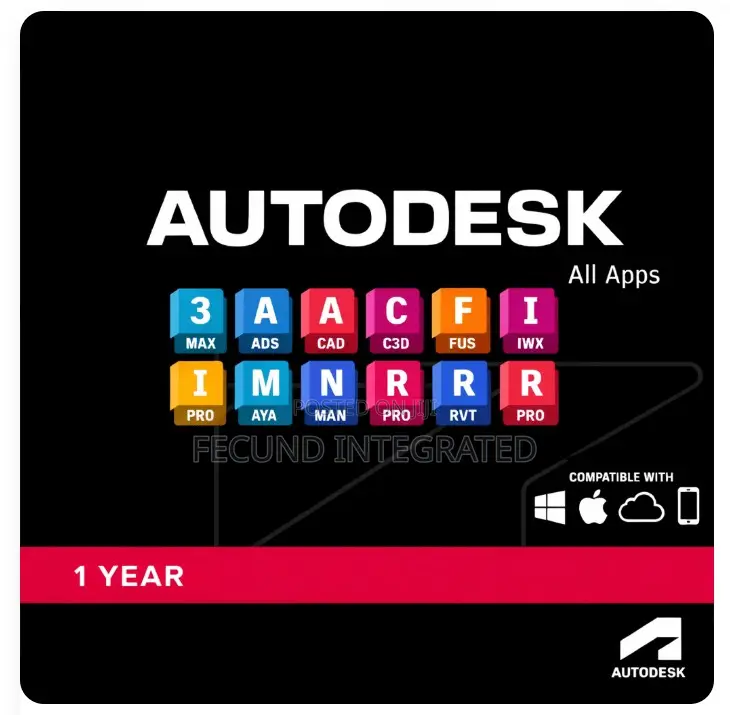 Autodesk 2026 Full Apps · 1 Year