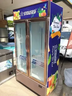 New Snowsea 700L Showcase Display Chiller Super Cooling Warranty