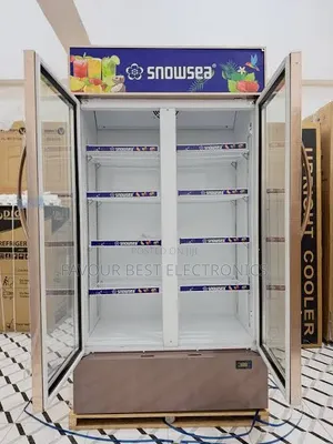 New Snowsea 700L Showcase Display Chiller Super Cooling Warranty