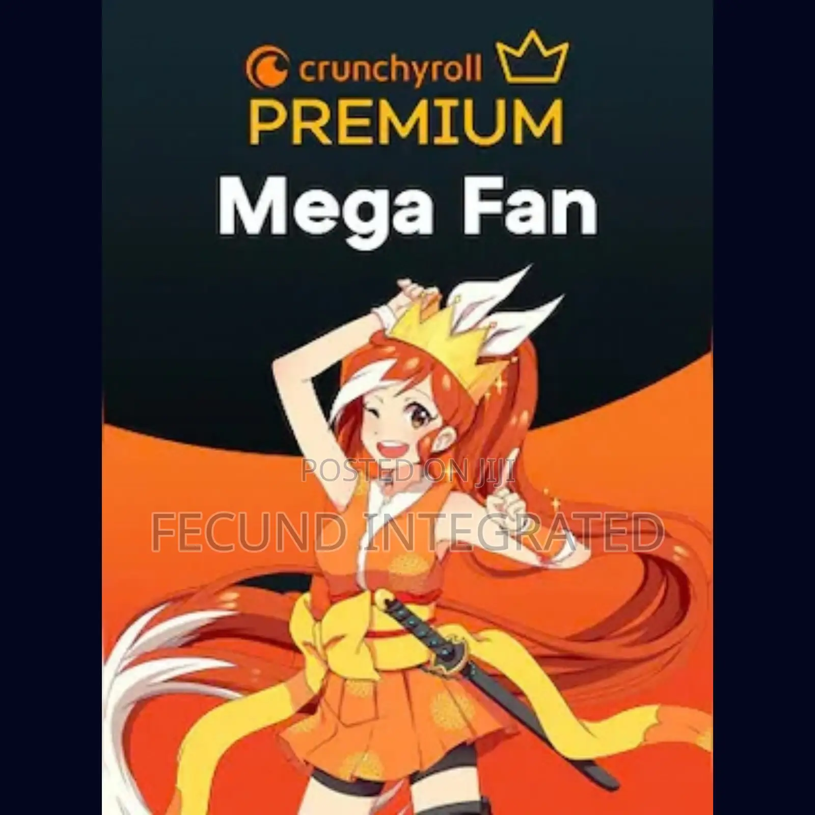 Crunchyroll Premium | Mega Fan 12 Months