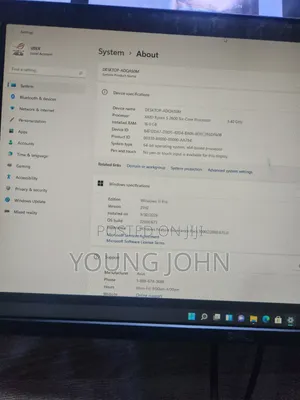 Desktop Computer Asus 16GB AMD Ryzen 5 HDD+SSD 256GB