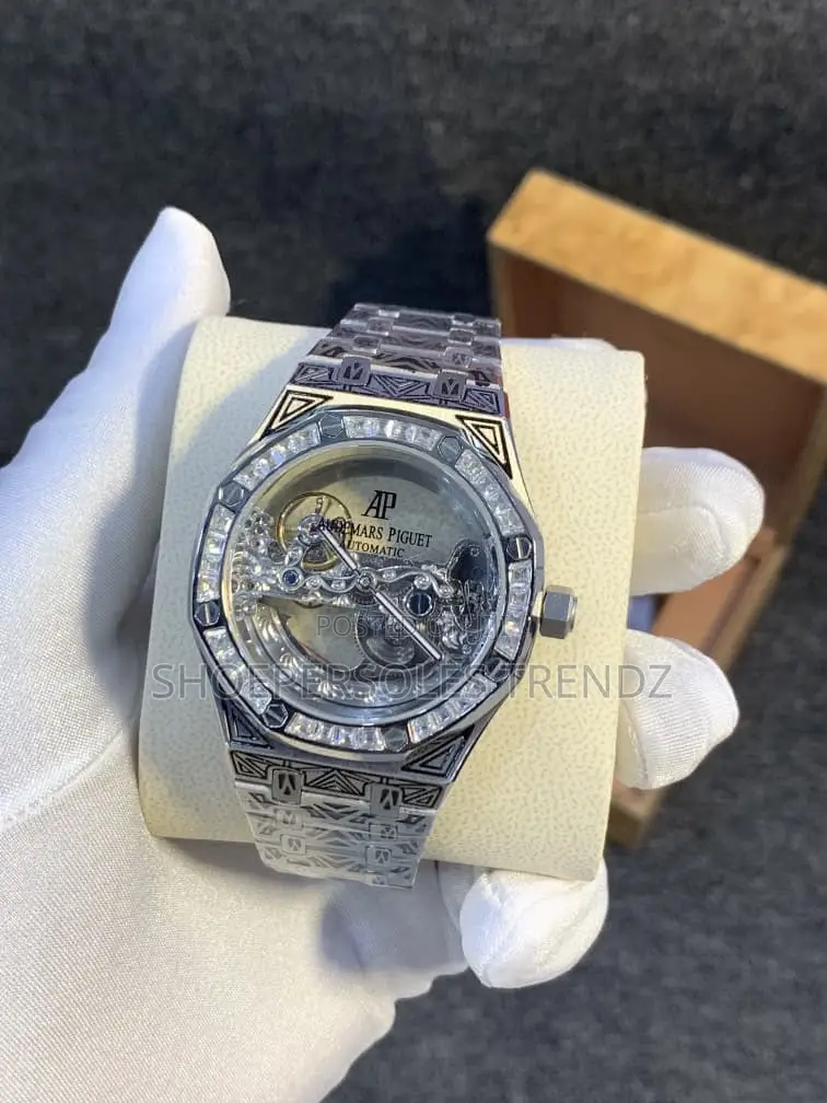 Audemars Piguet Stoned Frame Automatic Watch | Luxury Timepiece