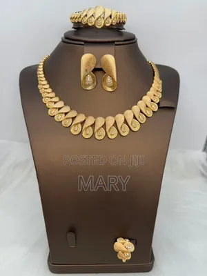 Non Tarnish Original Gold Replica Jewelry Set