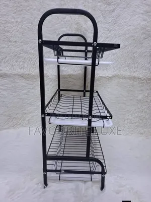 3 Step Plate Rack